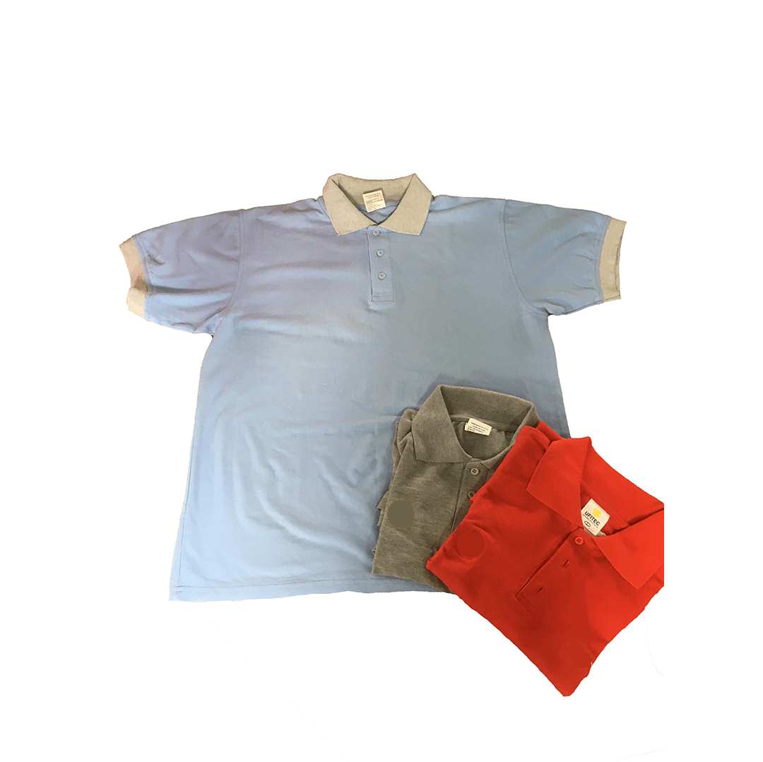 polo camisero rojo